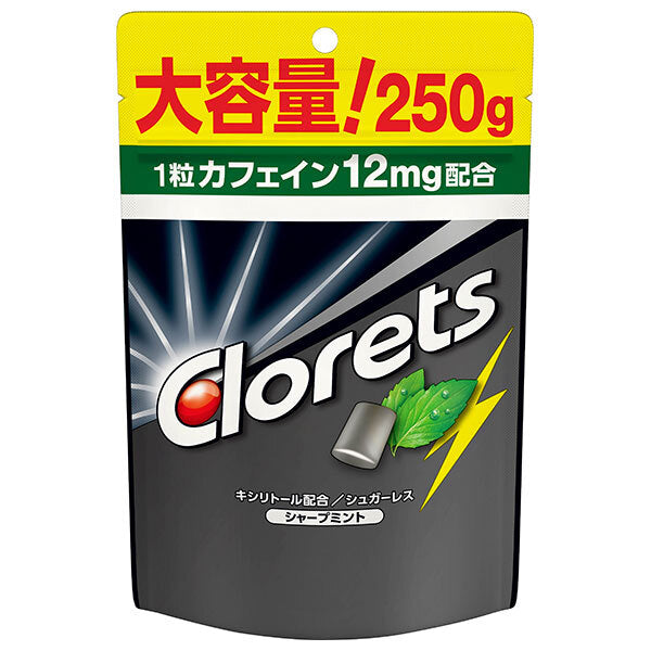 Mondelez Japan Clorets XP Sharpmint Stand Pouch 250g x 6 bags [Shipped in Japan]
