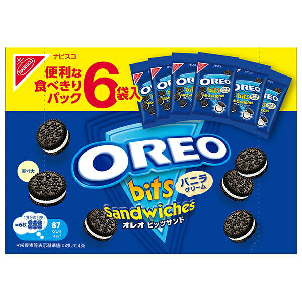 モンデリーズ ジャパン オレオ ビッツサンド バニラクリーム 102g×12袋入【日本出荷】