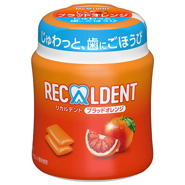 Mondelez Japan Ricardent Blood Orange Gum Bottle 130g x 6 pieces [Shipped in Japan]
