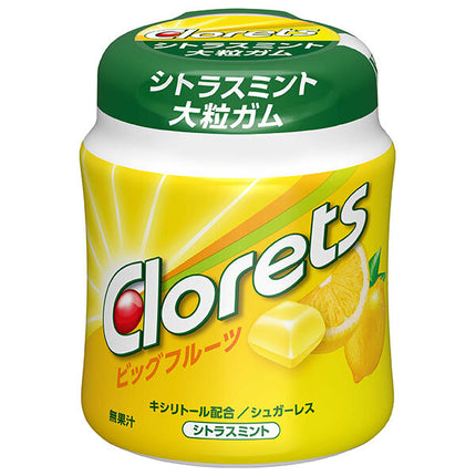 Mondelez Japan Clorets Big Fruit Citrus Mint Bottle 112g x 6 pieces [Shipped in Japan]