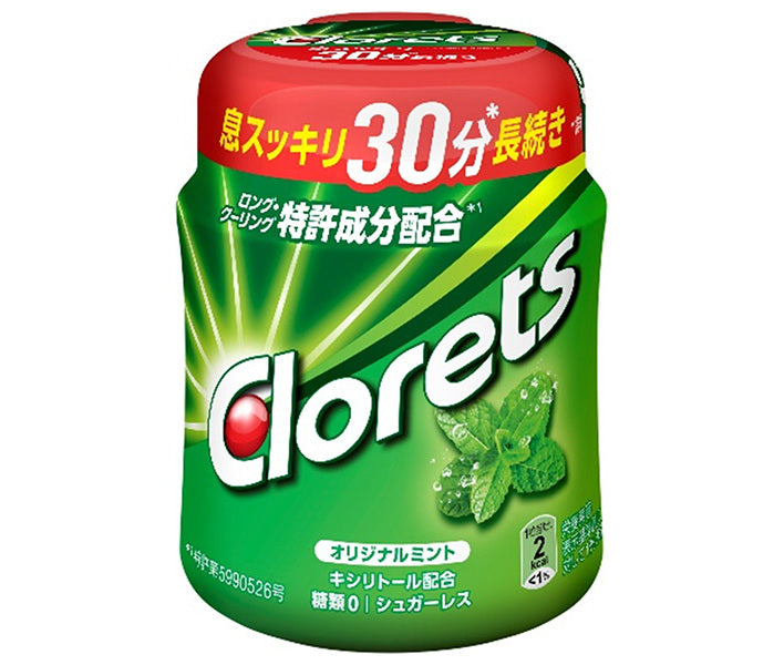 Mondelez Japan Clorets XP Bouteille R Original Menthe (gomme de grain) 140g x 6 pièces 