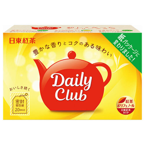 Mitsui Norin Nitto Black Tea Daily Club Tea Bags (2g x 20 bags) x 48 pieces [Shipped in Japan]