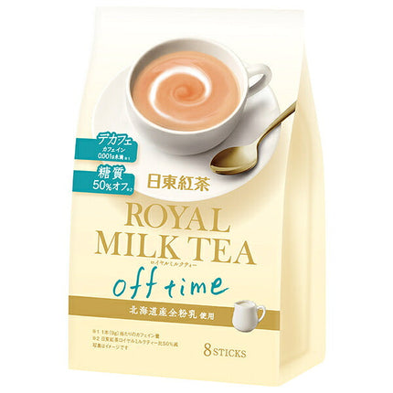 Mitsui Norin Nitto Black Tea Royal Milk Tea Off Time (9.5g x 8 bottles) x 24 (6 x 4) pieces [Shipped in Japan]