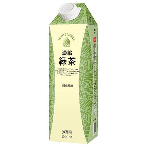 Mitsui Norin White Noble Concentrated Green Tea 1L Paper Pack x 6 