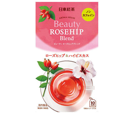 Mitsui Norin Nitto Thé Noir Aroma House Beauty Rose Musquée (2g x 10 sachets) x 36 boîtes