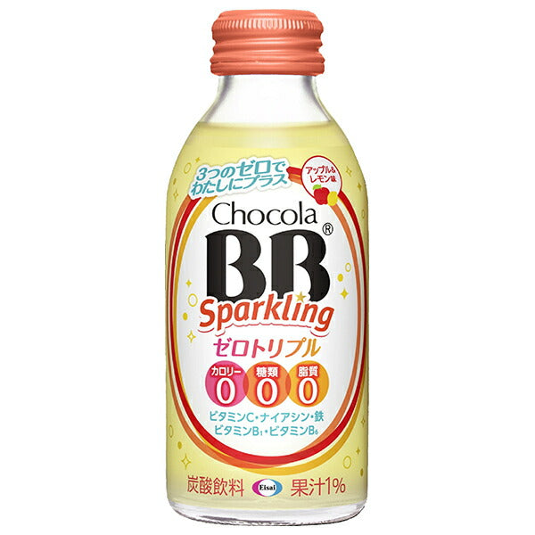 Eisai Chocola BB Sparkling Zero Triple 140ml bottle x 24 bottles [shipped in Japan]