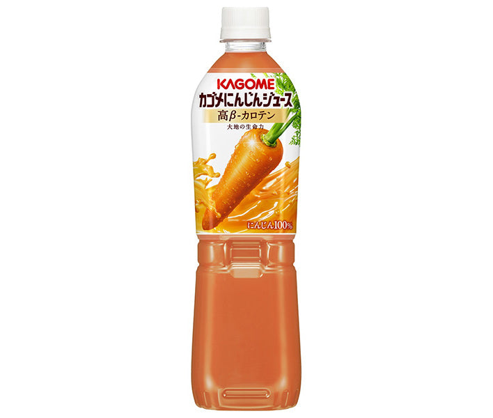 [11/25~ 10% off all products!!] Kagome Carrot Juice High Beta Carotene 720ml PET Bottle x 15 Bottles