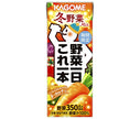 [11/25~ 10% off all products!!] Kagome Vegetable One Bottle a Day Winter Vegetable Mix 200ml paper pack x 24 bottles