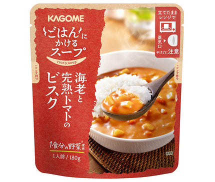 Kagome rice soup shrimp and ripe tomato bisque 180g x 30 bags 