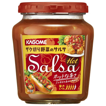 Kagome Salsa Hot 240g bottle x 24 pieces [shipped in Japan]