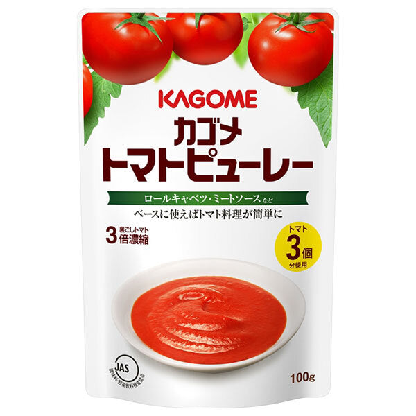 Kagome Kagome Tomato Puree 100g x 30 bags [shipped in Japan]