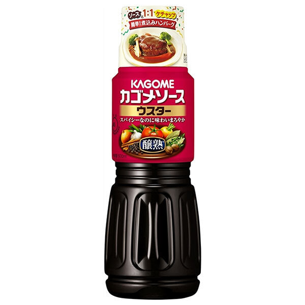 Kagome Jojuku Sauce Worcestershire 500ml x 20 pieces [Shipped in Japan]