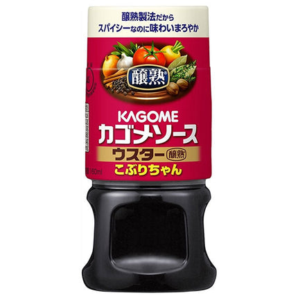 [11/25~ 10% off all products!!] Kagome Koburi-chan Worcestershire Sauce 160ml x 30 bottles 