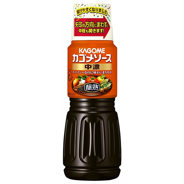 Kagome Jojuku Sauce Chuno 500ml x 20 bottles [shipped in Japan]