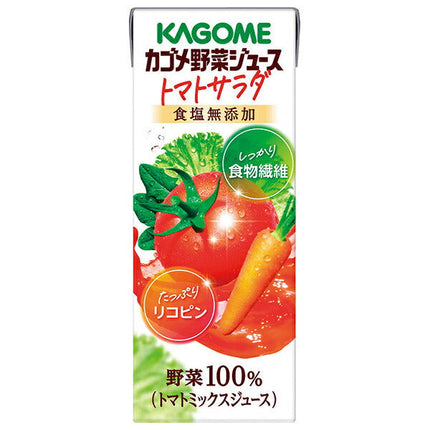 Jus de légumes Kagome Salade de tomates 200 ml Paquet papier x 24 bouteilles 