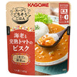 カゴメ スープでごちそうごはん 海老と完熟トマトの ビスク 180g×5袋入【日本出荷】