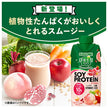 Kagome Yasai Seikatsu 100 Smoothie SOY PROTEIN Pomegranate mix 330ml paper pack x 12 pieces [Shipped in Japan]