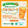 カゴメ 野菜生活100 しらぬい&オレンジミックス 720mlペットボトル×15本入【日本出荷】
