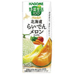 カゴメ 野菜生活100 本日の逸品 北海道らいでん メロンミックス 195ml紙パック×24本入【日本出荷】
