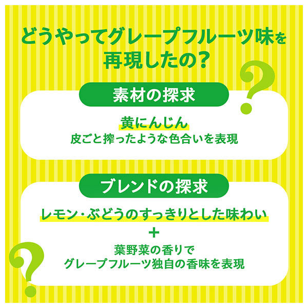 カゴメ Beyond グレープフルーツ を使っていないグレープフルーツ味の 100%ジュース 195ml紙パック×24本入【日本出荷】