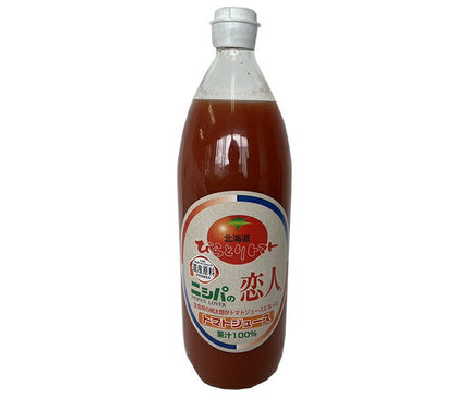 Jus de tomate JA Biratori Nishipa no Koibito (non salé) bouteille de 1 L x 6 bouteilles 
