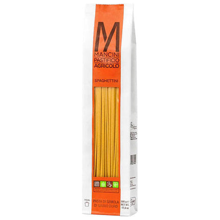 Monte Bussan Mancini Spaghettini 1.8mm 500g x 12 bags 
