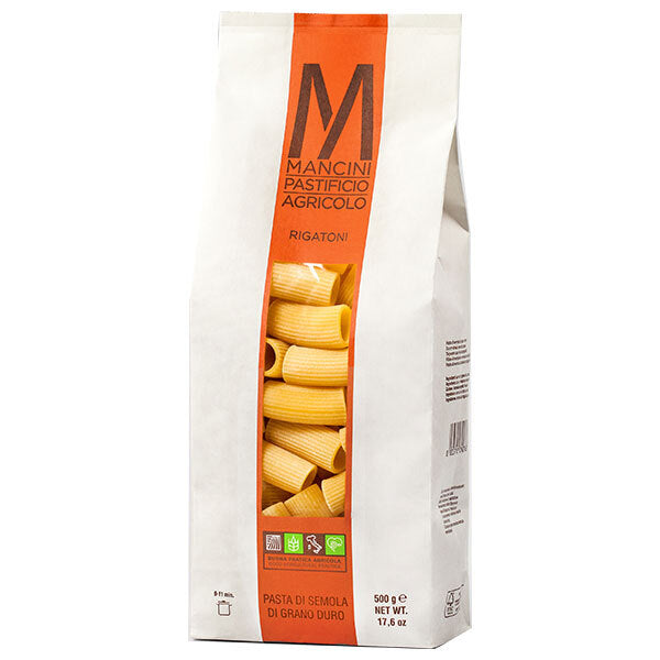 Monte Bussan Mancini Rigatoni 500g x 12 bags [shipped in Japan]