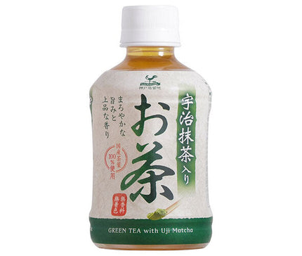 Tominaga Trading Kobe Settlement Uji Matcha Tea 280ml PET bottles x 24 pieces [Shipped in Japan]