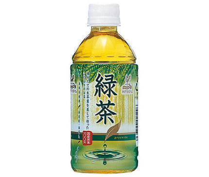 Tominaga Boeki Kobe Settlement Green Tea 350ml PET bottles x 24 pieces [Shipped in Japan]