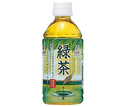 Tominaga Trading Kobe Settlement Thé Vert Bouteille PET 350 ml x 24 pièces 