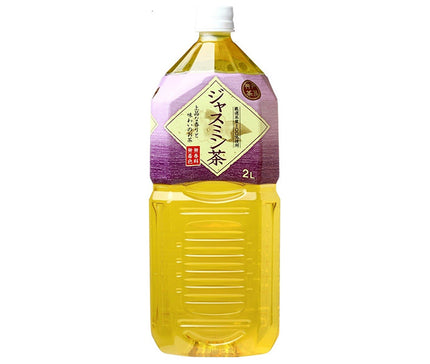 [11/25~ 10% off all products!!] Tominaga Trading Kobe Sabo Jasmine Tea 2L PET Bottle x 6