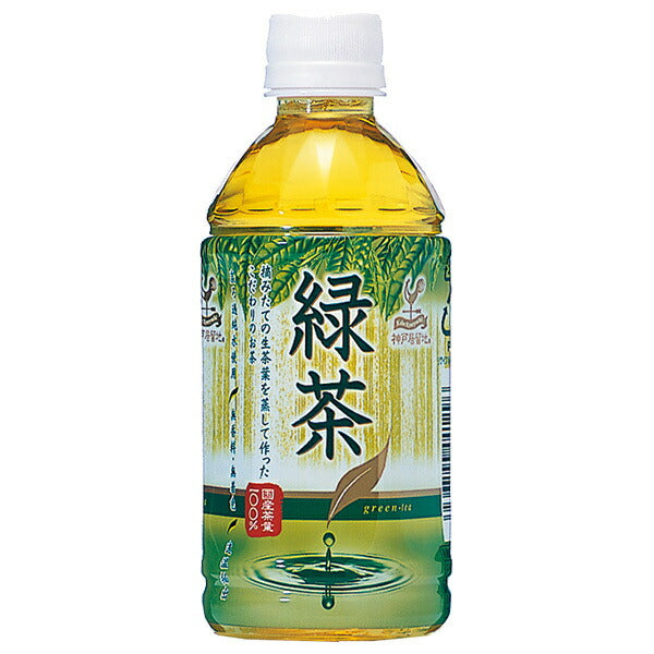Tominaga Trading Kobe Settlement Green Tea 350ml PET x 24 bottles [Shipped in Japan]