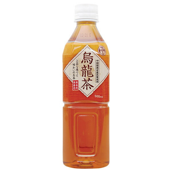 Tominaga Boeki Kobe Sabo Oolong Tea 500ml PET x 24 bottles [Shipped in Japan]