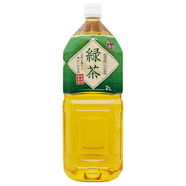 Tominaga Boeki Kobe Sabo Green Tea 2L plastic bottles x 6 pieces [shipped in Japan]