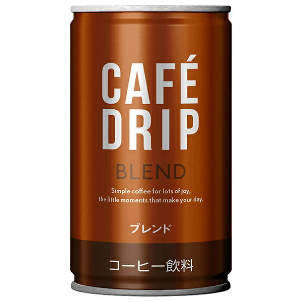 Tominaga Boeki Cafe Drip Blended Coffee 190g can x 30 bottles [shipped in Japan]