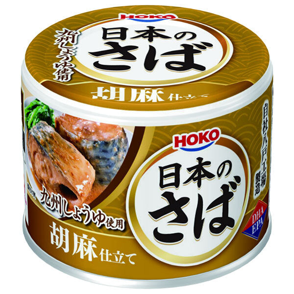 宝幸 日本のさば 胡麻仕立て 180g×24個入【日本出荷】
