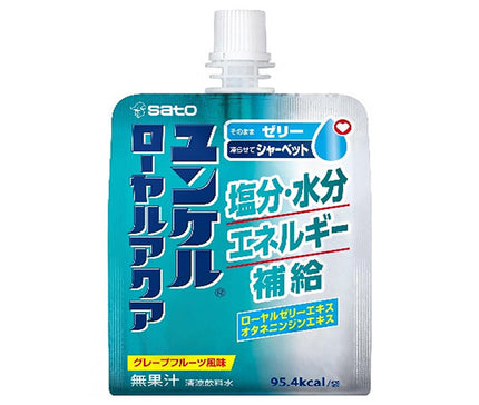 Sato Pharmaceutical Yunker Royal Aqua Pochette 180g x 30 pièces