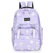 Cartoon Cat Print Large Capacity Kids Backpack – Cute Kawaii School Bag