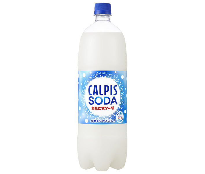 Asahi Beverages Calpis Soda 1.5L PET bottle x 8 