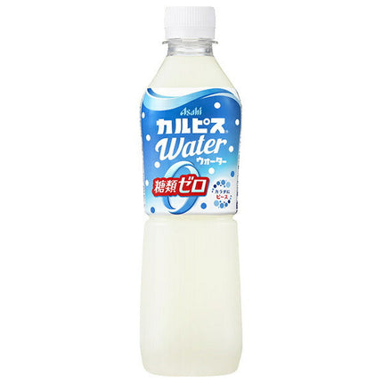Asahi Beverages Calpis Water Zero Sugar 500ml PET bottles x 24 bottles [Shipped in Japan]