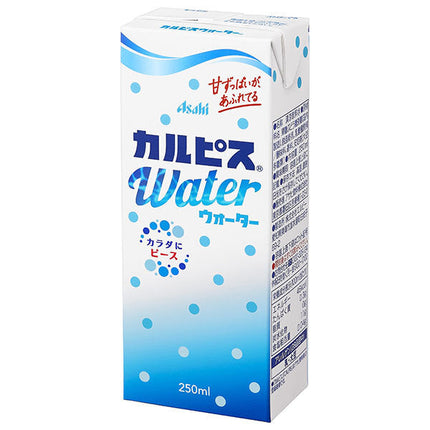Asahi Beverages Calpis Water 250ml paper pack x 24 bottles