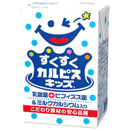 LB Sukusuku Calpis Kids 125ml paper pack x 24 bottles 