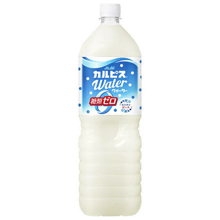 Asahi Beverages Calpis Water Zero Sugar 1.5L PET bottles x 8 bottles [Shipped in Japan]
