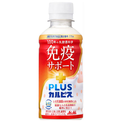 Asahi Soft Drinks PLUS Calpis Immune Support 200ml plastic bottles x 24 (6 x 4) bottles [shipped in Japan]