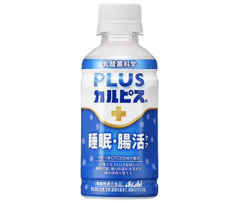 Asahi Soft Drinks PLUS Calpis Sleep Intestinal Support 200ml PET Bottle x 24