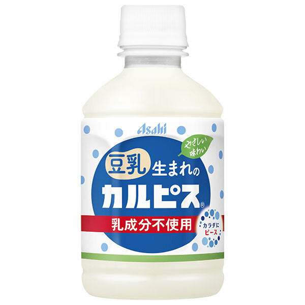 Asahi Beverages Calpis made from soy milk 280ml plastic bottles x 24 bottles [shipped in Japan]