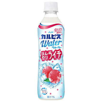 Asahi Beverages Calpis Water Cool Lychee 490 ml Bouteille PET x 24 