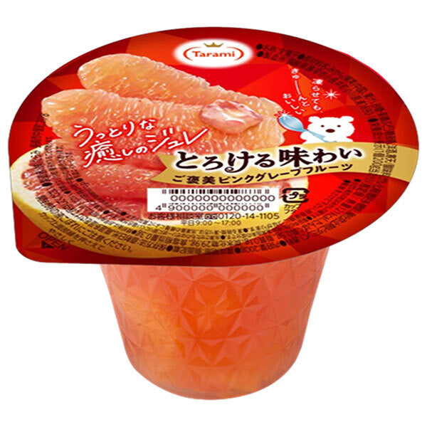 Tarami Melting Flavor Reward Pink Grapefruit 200g x 24 (6 x 4) pieces [Shipped in Japan]