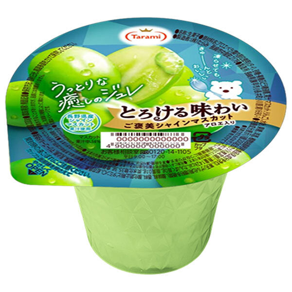 Tarami Melting Flavor Reward Shine Muscat 200g x 24 (6 x 4) pieces [Shipped in Japan]