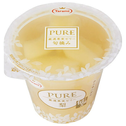 Tarami PURE Pear Jelly 270g x 18 (6 x 3) pieces [Shipped in Japan]